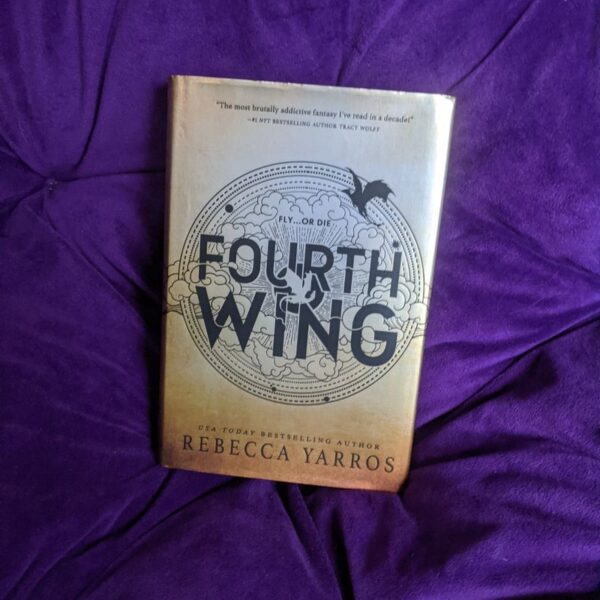 Signed First Edition Fourth Wing with Sprayed Edges - Image 5