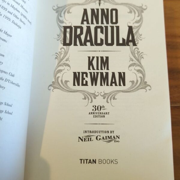 Anno Dracula Signed 30th Anniversary Edition - Image 5